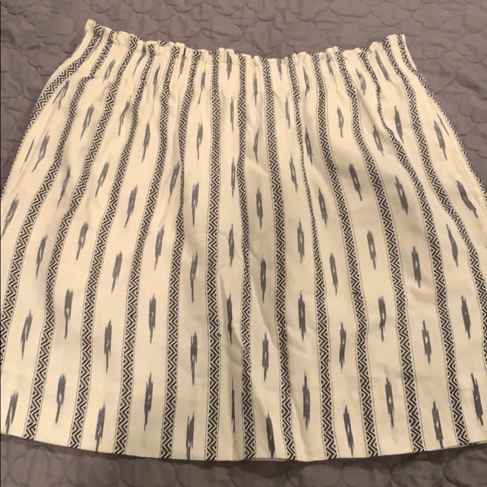 J Crew Factory paperbag skirt